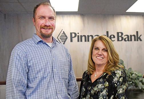 Robin Hansen will end her 39-year tenure at Pinnacle Bank in Aurora Friday. Stepping into the lead mortgage lending role will be Butch Moural.