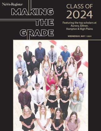 ANR's 2024 Making the Grade section features the top scholars at area schools.