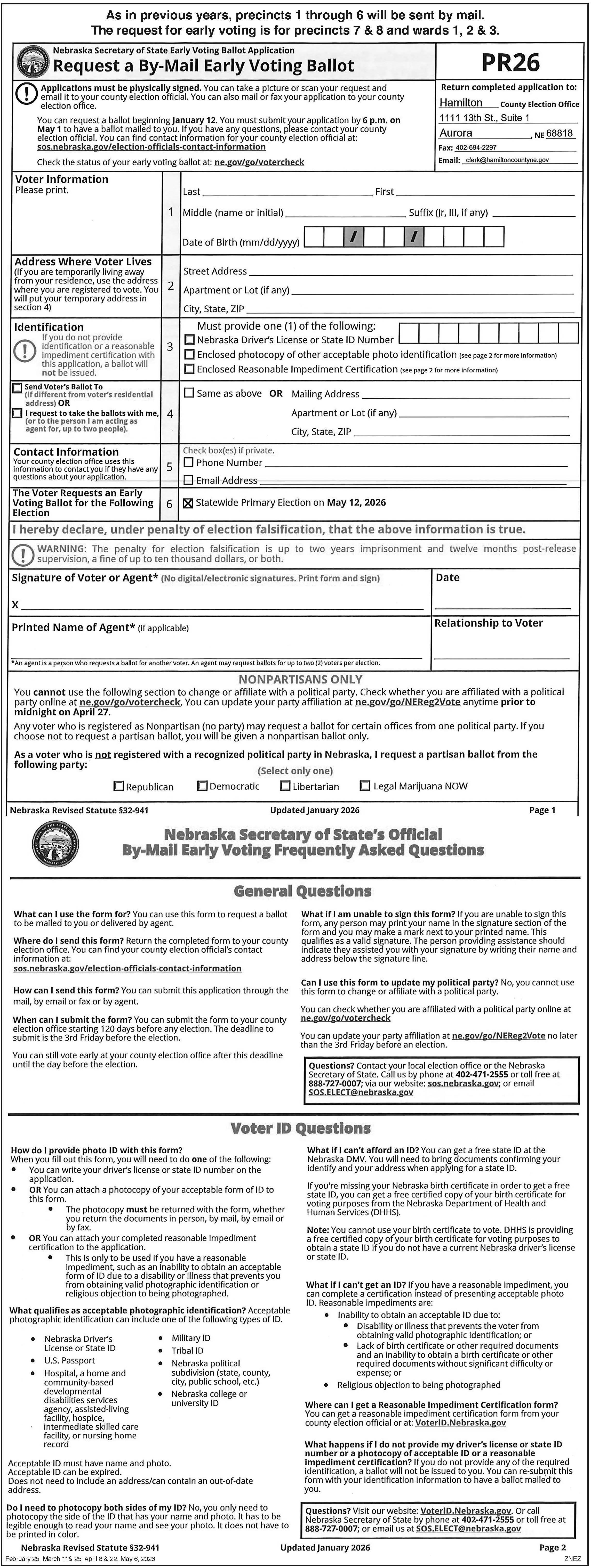 Early Voting