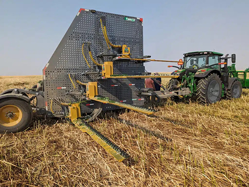 The Bish Enterprises FiberCut hemp harvesting system is among the top 16 finalists in the Nebraska Chamber’s Coolest Things Made in Nebraska contest. 