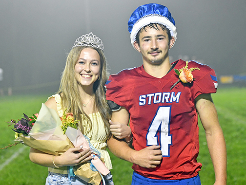 Kinley Spurling and Aaron Brown 