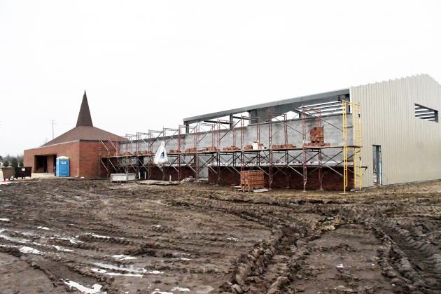 A $2.18 million project to expand the Aurora United Methodist Church was the largest single building permit issued at City Hall in 2020.