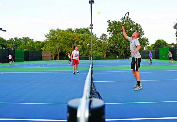 New tennis and pickelball courts debuted in Streeter Park in 2018 after a successful Aurora Tennis LLC campaign.