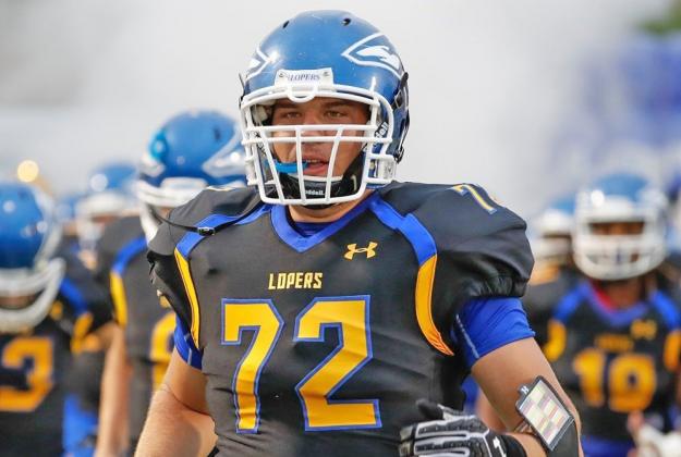 UNK offensive lineman and Giltner graduate Corey Hoelck played football this fall through strict COVID protocols as the Lopers put together a 2-0 record.