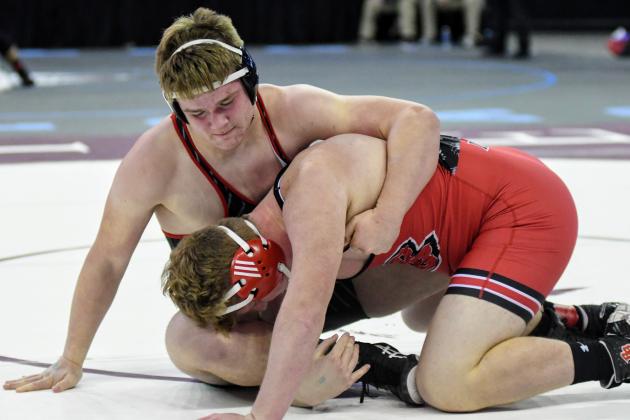 Jack Allen is still alive after two consolation round wins Friday. 