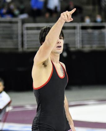 Aurora's Trevor Kluck is one of three finalists for the Huskies battling for gold in Saturday's state finals. 