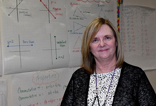 Karey Killion will be retiring after 37 years of helping students find the fun in math.