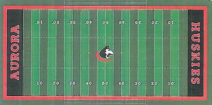 A new field turf scheduled for installation will feature this design, with red letters in solid black end zones, a red border around the field and a new Husky logo in the center of the field.
