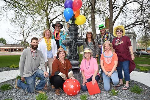 Members of this year’s A’ROR’N Days planning committee include, front from left: Dillan Olson, liaison member Justise Rhoden, Merna Yoder, Jenny Wyatt. Back row: Jody Griffith, Roger Scott, Amber Parker, BJ Merrihew, Jayne Smith. Not pictured: Shana Merrihew.