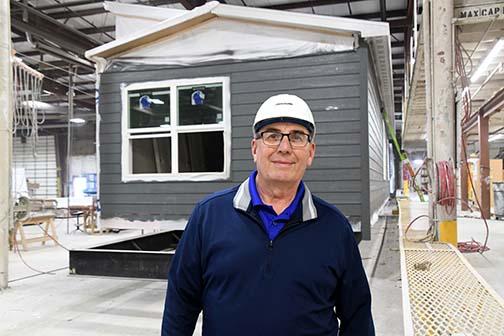 Dan Fitzgerald, plant manager at the BonnaVilla Homes plant in Aurora, reflected on a most challenging fiscal year, concluding that “at the end of the year I would say we had a pretty damn good year, given everything that was thrown at us.”