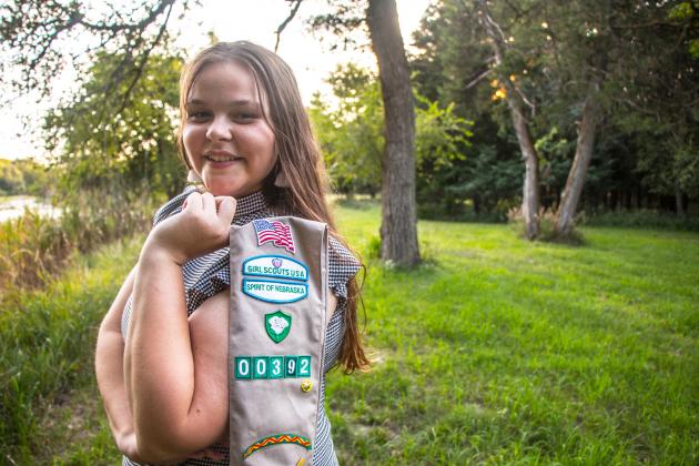 Recent Aurora graduate Journey Noyes has been involved in Girl Scouts since kindergarten. She’ll now be a lifetime member and plans to continue her advocacy. 