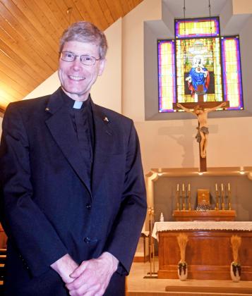 Father Mark Seiker began serving St. Mary’s Catholic Church in Aurora and St. Joseph parish in Giltner in June, replacing Father Loras Grell.