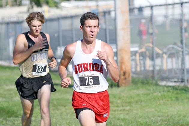 Isaac Bisbee finished 10th at the season-opening Vince Zavala Invite in Grand Island Friday. 