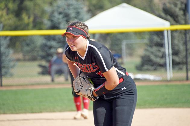 Taryn McKinney was responsible for several new season and career records for the Aurora softball team. 