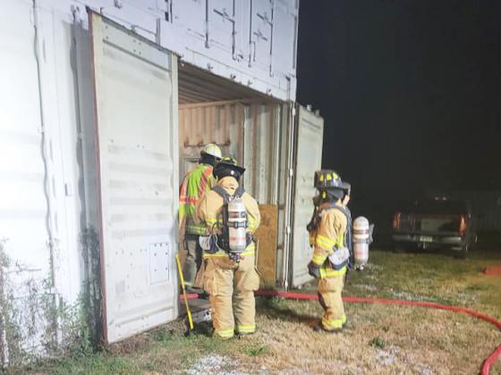 The AVFD’s Oct. 11 training night consisted of RIT team training and firefighter safety.