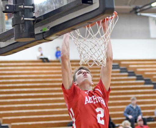 Tate Nachtigal found an opportunity and slammed one home last week during Aurora’s win over Hastings. 