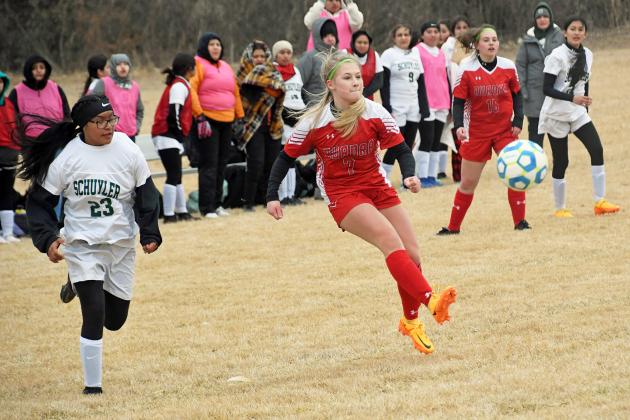 Aurora senior Ellie Hutsell was the hero for the Lady Huskies, scoring the game’s only goal with two minutes left in overtime to defeat Schuyler 1-0 Thursday in the opening contest of the season. 