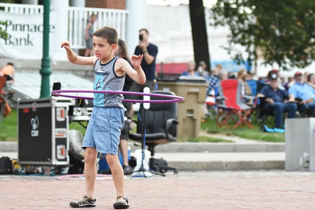 County commissioners approved a request to use a portion of the courthouse lawn for the popular Bands on the Bricks summer concert series Monday, with the exception of the Friday night that falls during the Hamilton County Fair.