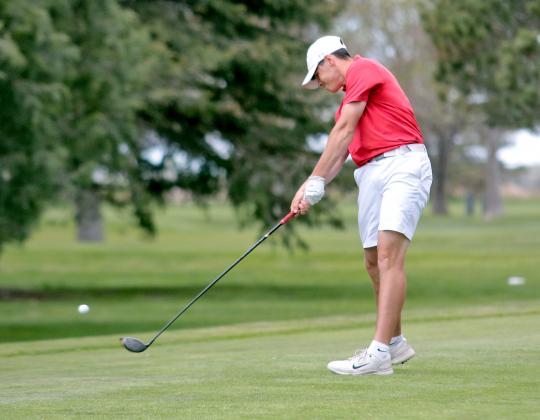 Cauy Walters finished his high school golf career in style, shooting a one-under 35 in his final nine holes to rally for a 15th place finish and a medal at last week’s Class B state golf tournament. 