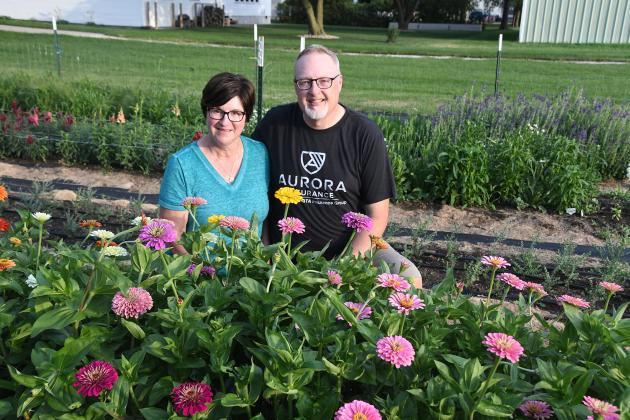 Paul and Shelly Bowman have always enjoyed gardening together and made the decision last year to devote more time and attention specifically to flowers, launching Backyard Blooms as a side business from their home in Hampton.