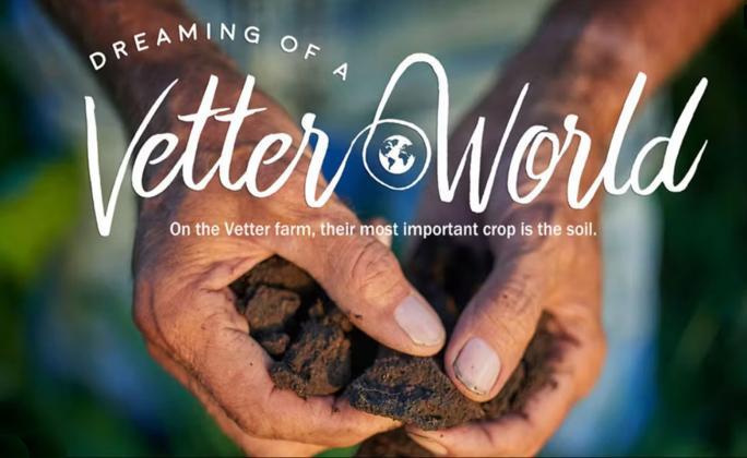 This screen shot is from a 2017 documentary on The Grain Place and its founders, the late Don and his son David Vetter. The 77-minute film was titled, “Dreaming of a Vetter World.”