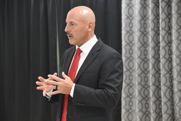 Republican Robert Borer was defeated in May with his bid to become Nebraska Secretary of State, and is now shifting his focus as a write-in candidate for governor. He shared his views during a campaign stop in Aurora last week.