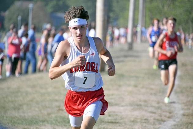 Lucas Gautier had a good week for the Huskies, finishing as the top runner for Aurora at the Seward Invite Thursday before a runner-up finish in Minden Saturday. 