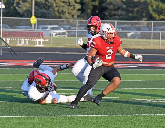 Carlos Collazo rushed for 256 yards and four touchdowns in Aurora's 34-14 win over Boone Central. 