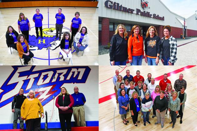 Teachers from Hampton, Giltner, High Plains and Aurora school districts who had been in place for 20 or more years were celebrated in this year's ANR Workforce tribute.
