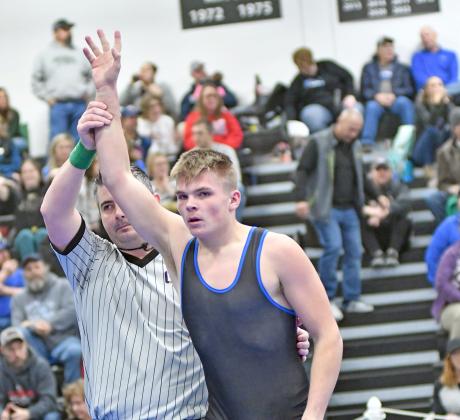 HPC’s Wyatt Urkoski picked up his 100th career win while also winning gold at the Cross County Invite Saturday.