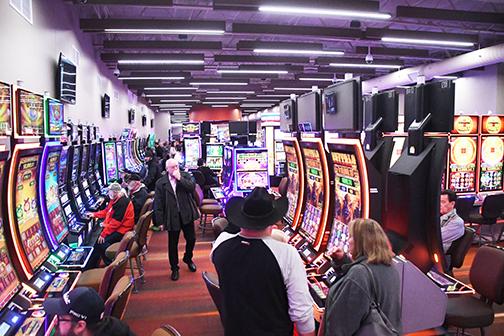 Just minutes after the first coins had been inserted into the slot machines last week, the new Grand Island Casino was already being touted as a major new entertainment attraction and source of growth for the area.
