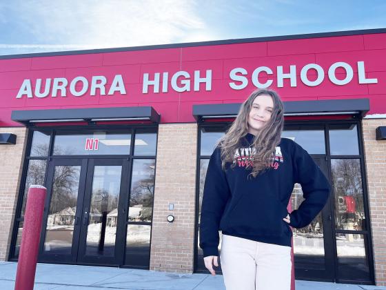 Betty Marikova has carved out her own path at Aurora High School and is set to graduate with the rest of the seniors in May.