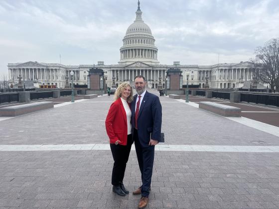 Kelsey and Mike Bergen were able to attend the Nebraska Corn Grower’s Association D.C. Leadership Mission in early February, where they met with Nebraska delegation and gained helpful insight on ag policy affecting their home state.