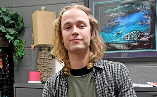 Jitse Valkenburg is taking part in the Education First exchange program and spending the school year at Aurora High School in order to figure out what he wants to pursue after graduation.