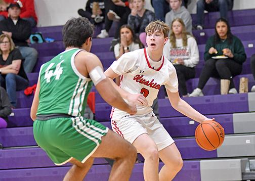 Graham Christensen was inserted into Aurora’s starting lineup for postseason play, totaling seven points against Scotus Thursday. 