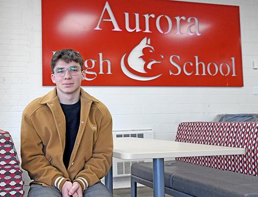 Noham Borie has become more confident learning English with the help of friends at Aurora High School.