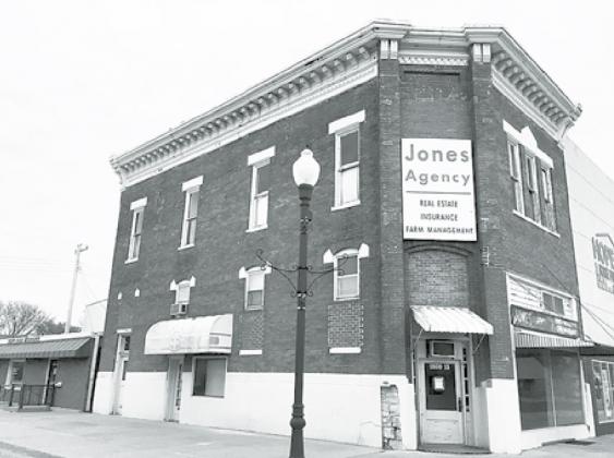 This building on the southeast corner of the downtown square has been purchased by Casey Nunnenkamp, who has announced plans to remodel the structure inside and out. News-Register/Kurt Johnson
