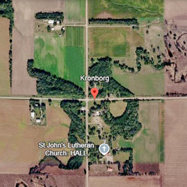 The bridge just north of the intersection at Kronborg will be replaced later this summer