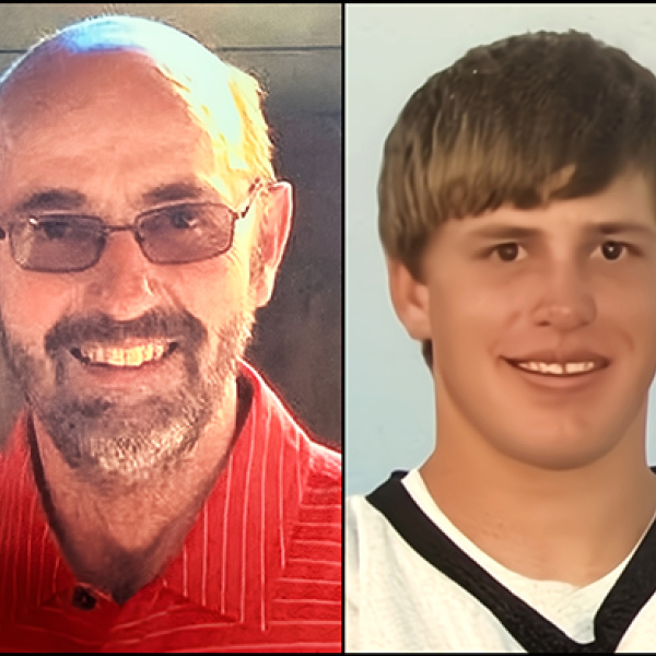 Mark Olsen, left, and Nate Most, will be inducted into the Nebraska 8-Man Football Hall of Fame on June 20.