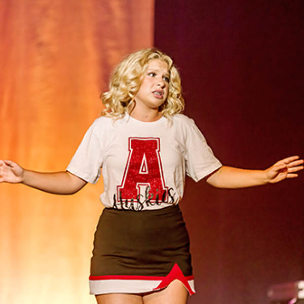 Four students from Aurora will be performing this weekend as part of their participation in Broadway Academy in Central City with performances scheduled for Saturday at 7:30 p.m. and Sunday at 1 p.m. Performing in a previous year at Broadway Academy is Eva Yllescas.