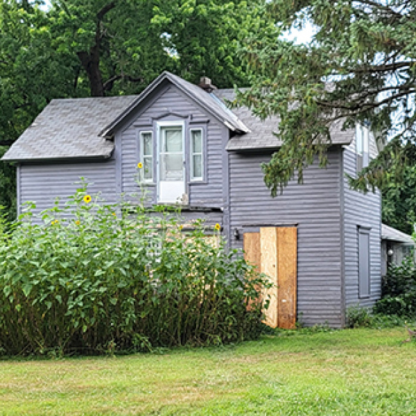 The home of Chad Lammermann in Marquette