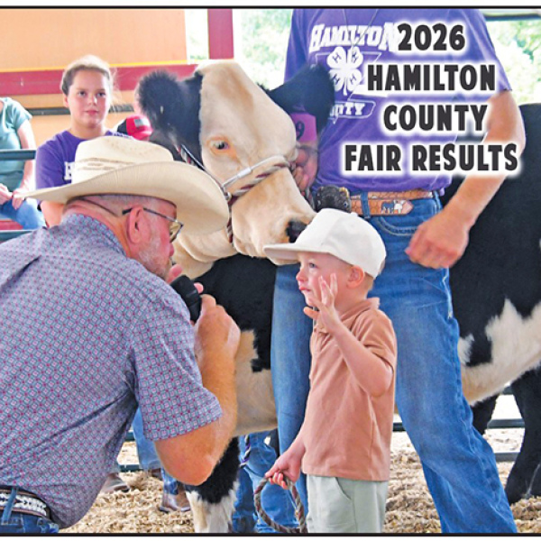 Find the 2026 Hamilton County Fair Results tab in this week's issue