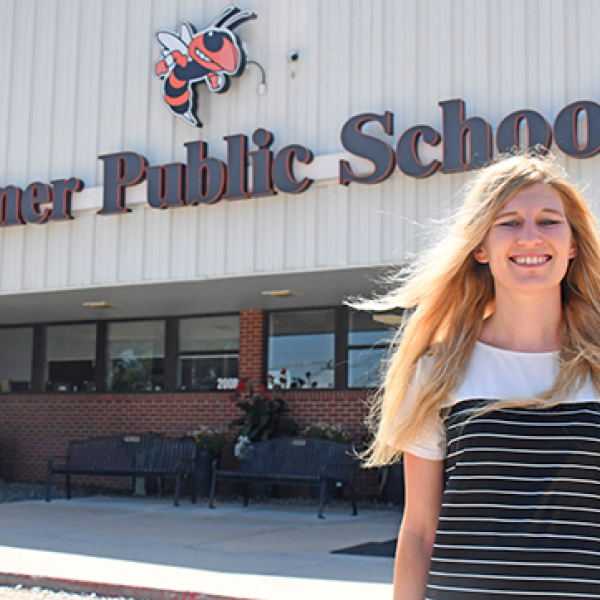 Hannah Pogue has been easing into her new position as PreK-6 principal at Giltner Public Schools since February when she started subbing in Giltner. 