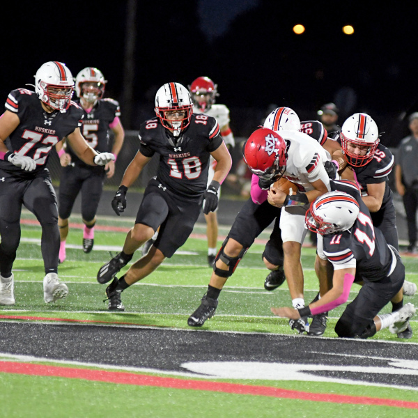 Aurora finished the regular season with an 8-1 record after defeating McCook at home Friday, 34-7.