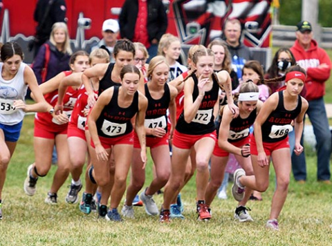 Kuehner paces Lady Huskies to 3rd at home invite