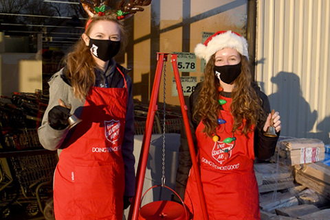 Salvation Army bellringers