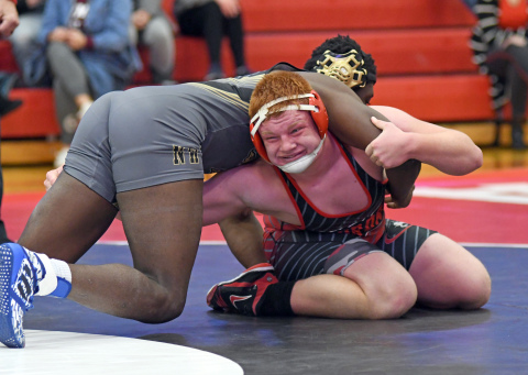 Brekyn Papineau won a 3-1 decision over GINW's Victor Isele Wednesday. 