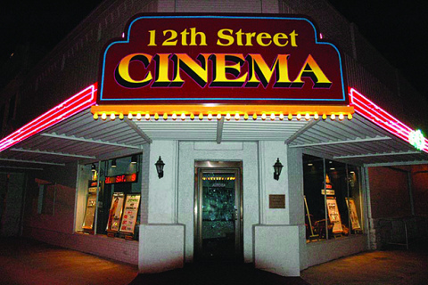 The 12th Street Cinema has been dark during the pandemic due to COVID concerns which continue to be a factor.