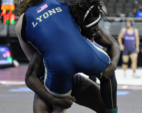 Mack Owens is one of five semifinalists for Aurora in the Class B state wrestling championships.