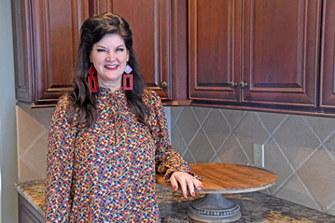Marci Epp showcases how she films her cooking show for viewers to follow along at home.